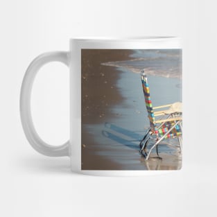 Beach Chairs Waiting Mug